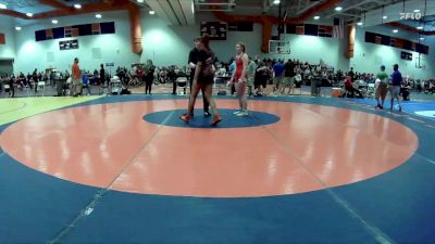 155 lbs 5th Place Match - Destiny Mcknight, Heavy Hitting Hammers vs Isabella Long, Legacy Dragons