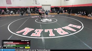 175 lbs Cons. Round 3 - Matthew Kessel, Niles (NOTRE DAME) vs Joseph Fitak, Carol Stream (GLENBARD NORTH)