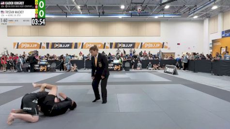 Kaiden Kingrey vs Tristan Mackey 2026 PBJJF Pan American Jiu-Jitsu Championships