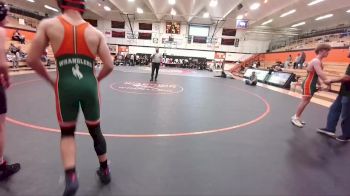 126 lbs Round 5 (6 Team) - Joses Villalba, Pinedale vs Cash McPherson, DouglasSD