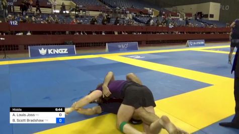 Alexander Louis Joss vs Blake Scott Bradshaw 2024 Pan IBJJF Jiu-Jitsu No-Gi Championship
