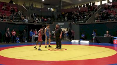 57 kg Champ. Round 1 - Aaharen Piranavan, Team Impact Wrestling Club vs Jackson Holubowicz, Olympus Wrestling Club