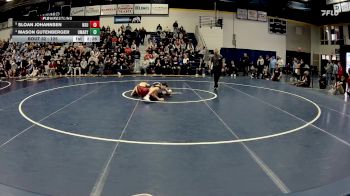 125 lbs Quarterfinal - Sloan Johannsen, Northern State vs Mason Gutenberger, UMary