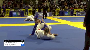 SALLA MARI SIMOLA vs MARIA MALYJASIAK 2024 World Jiu-Jitsu IBJJF Championship