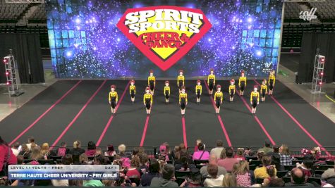 Terre Haute Cheer University - FRY GIRLS [2026 L1.1 Youth - PREP Day 1] 2026 Spirit Sports Indianapolis Nationals
