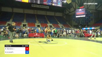 152 lbs Rnd Of 16 - Aaron Gandara, Arizona vs Maxwell Kristoff, Illinois