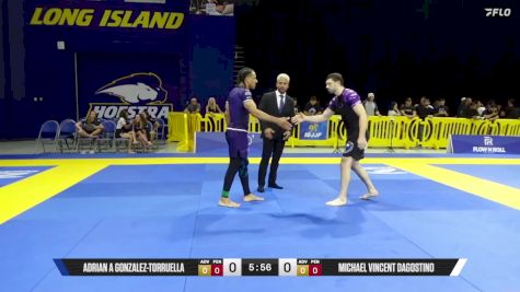 Michael Vincent Dagostino vs Adrian A Gonzalez-Torruella 2025 Pan IBJJF Jiu-Jitsu No-Gi Championship