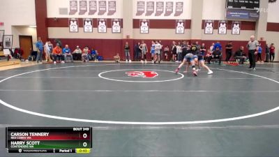 93-100 lbs Semifinal - Harry Scott, Contenders WA vs Carson Tennery, Red Cobra WA