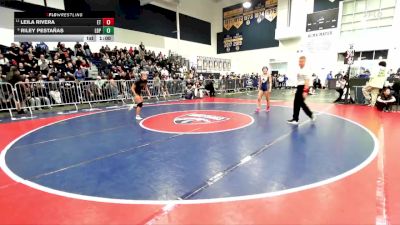 105 lbs Cons. Round 2 - Leila Rivera, El Toro vs Riley Pestañas, Poly/Long Beach