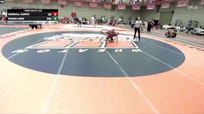 125 lbs Champ. Round 2 - Kendall Kurtz, Coe vs Ethan Aird, Augsburg