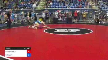 145 lbs Round Of 128 - Gavin Sandoval, Oregon vs Cohen Hager, Indiana