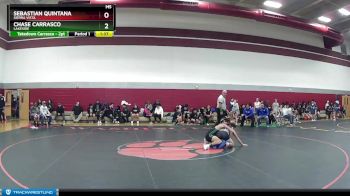 120 lbs Champ. Round 2 - Chase Carrasco, Lakeside vs Sebastian Quintana, Sierra Vista