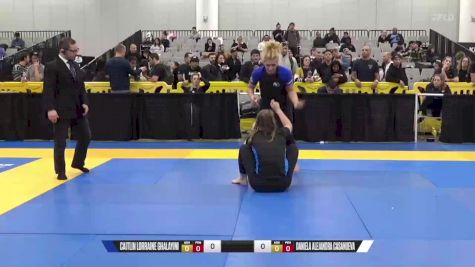 Daniela Alejandra Casanueva vs Caitlin Lorraine Ghalayini 2024 World IBJJF Jiu-Jitsu No-Gi Championship