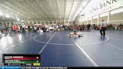 74 lbs Champ. Round 1 - Hunter Anderson, Oregon vs Treycen O`Dell, Sanderson Wrestling Academy