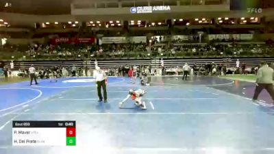 50 lbs Consi Of 8 #2 - Patrick Maver, Apex vs Harlan Del Prete, Olympic