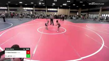 52 lbs Consolation - Paxton Marchesson, Powerline Wrestling vs Elijah Jarvis, Team Real Life