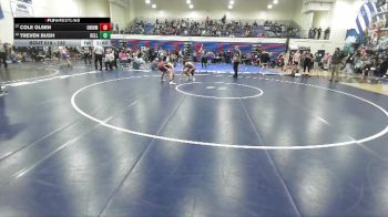 132 lbs Cons. Round 5 - Treven Bush, Kellogg vs Cole Olsen, University
