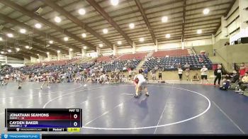 195 lbs Champ Round 1 (16 Team) - Jonathan Seamons, Idaho 1 vs Cayden Baker, Oregon 2