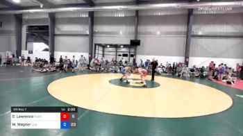 51 kg Prelims - Caleb Lawrence, Wyoming Valley RTC White vs Mason Wagner, Lion's Den Wrestling Club