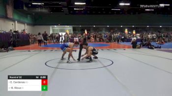 Match - Daniel Cardenas, Co vs Raymond Rioux, In