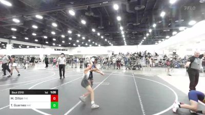86 lbs Final - Michael Dillon, The Club vs Tristan Guarnes, Mat Demon WC