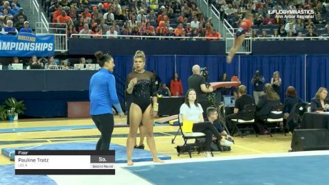 Pauline Tratz - Floor, UCLA - 2019 NCAA Gymnastics Ann Arbor Regional Championship