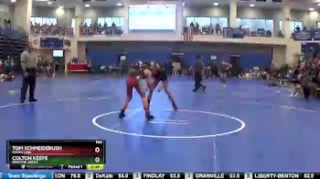 150 lbs Cons. Round 2 - Tom Schmeidebush, INDIAN LAKE vs Colton Keefe, BOWLING GREEN