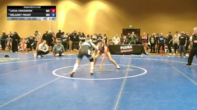 135 lbs 3rd Place Match - Lucia Crossken, Grit vs Delaney Frost, Diehard Wrestling Club