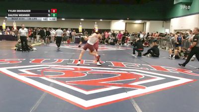 138 lbs Round Of 32 - Tyler Dekraker, FL vs Dalton Wenner, PA