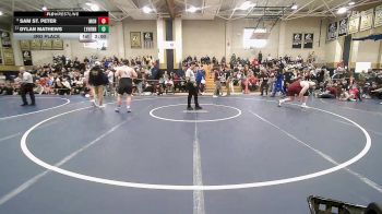 285 lbs 3rd Place - Sam St. Peter, Monument Mountain vs Dylan Mathews, Lynnfield/N.Reading