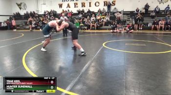 27 lbs Round 1 - Hunter Sundwall, Hudson vs Trae Keel, New Hampton/Turkey Valley