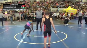 65 lbs Quarterfinal - Jaycob Hyman SW2, Elder vs Darren Lehman C2, Highland Scots