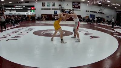 165 lbs 3rd Place Match - Josh Heuss, Wisconsin-Stevens Point vs Toren Vandenbush, Msoe