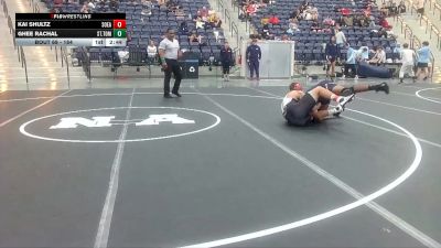 184 lbs Champ. Round 1 - Ghee Rachal, St. Thomas University vs Kai Shultz, Southeastern