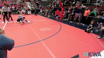 100 lbs Quarterfinal - Kiah Locust, Cowboy Wrestling Club vs Kelton Doucet, Kansas Young Guns