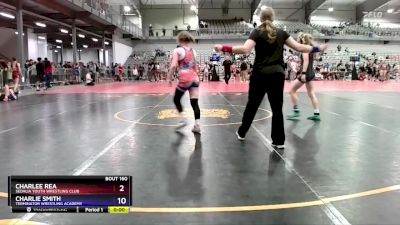 89-90 lbs Round 3 - Charlee Rea, Sedalia Youth Wrestling Club vs Charlie Smith, Terminator Wrestling Academy