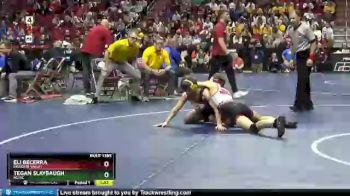 1A-113 lbs Semifinal - Eli Becerra, Missouri Valley vs Tegan Slaybaugh, AC/GC