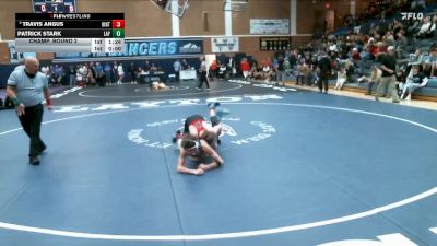 120 lbs Champ. Round 2 - Travis Angus, Uintah vs Patrick Stark, Layton