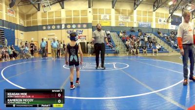 49 lbs Round 3 (8 Team) - Kameron McCoy, Alphas Wrestling vs Keagan Moe, Husky Wrestling Club