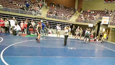 105 lbs Champ. Round 2 - Conner Stowe, CARBON vs Brayden Spencer, Iron Co Wrestling Academy