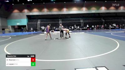 141 lbs Round Of 64 - Aidan Noonan, Wyoming vs Johnny Lopez, San Francisco