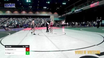 125 lbs Round Of 32 - Braxten Blackett, JWC vs Philip Alger, Crater Mat Club