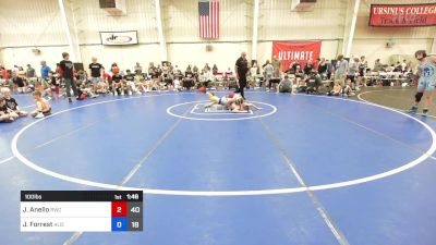 100 lbs Semifinal - Jack Anello, Ruthless WC MS vs Jamison Forrest, Team Alien 1