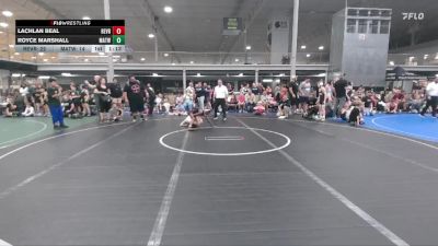 76 lbs Round 1 (6 Team) - Lachlan Beal, Revival Riddlers vs Royce Marshall, Mat Assassins White