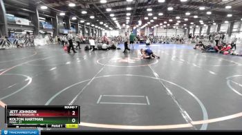 76 lbs Rd# 10- 4:00pm Saturday Final Pool - Kolton Hartman, POWA vs Jett Johnson, Backyard Brawlers