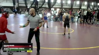 175 lbs Round 6 (8 Team) - Devon Byars, Emery vs Wyatt Rasmussen (Fremont), Gunnison