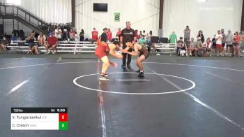135 lbs Consolation - Xerarch Tungjaroenkul, South Central Punishers vs Colin Creach, Team Kansas