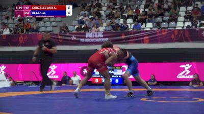 60 kg Round 2 - Max Black, USA vs Andres Gonzalez, PAN
