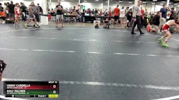 72 lbs Round 5 (6 Team) - Vinny Cardella, Revolution Elite vs Kolt Palmer, U2 Upstate Uprising