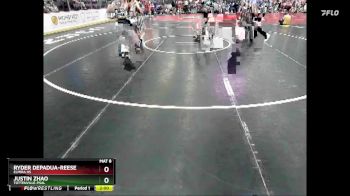 124 lbs Champ. Round 2 - Ryder DePadua-Reese, Elmira HS vs Justin Zhao, Tottenville-PSAL